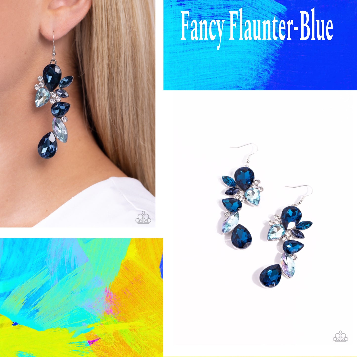 Fancy Flaunter - Blue