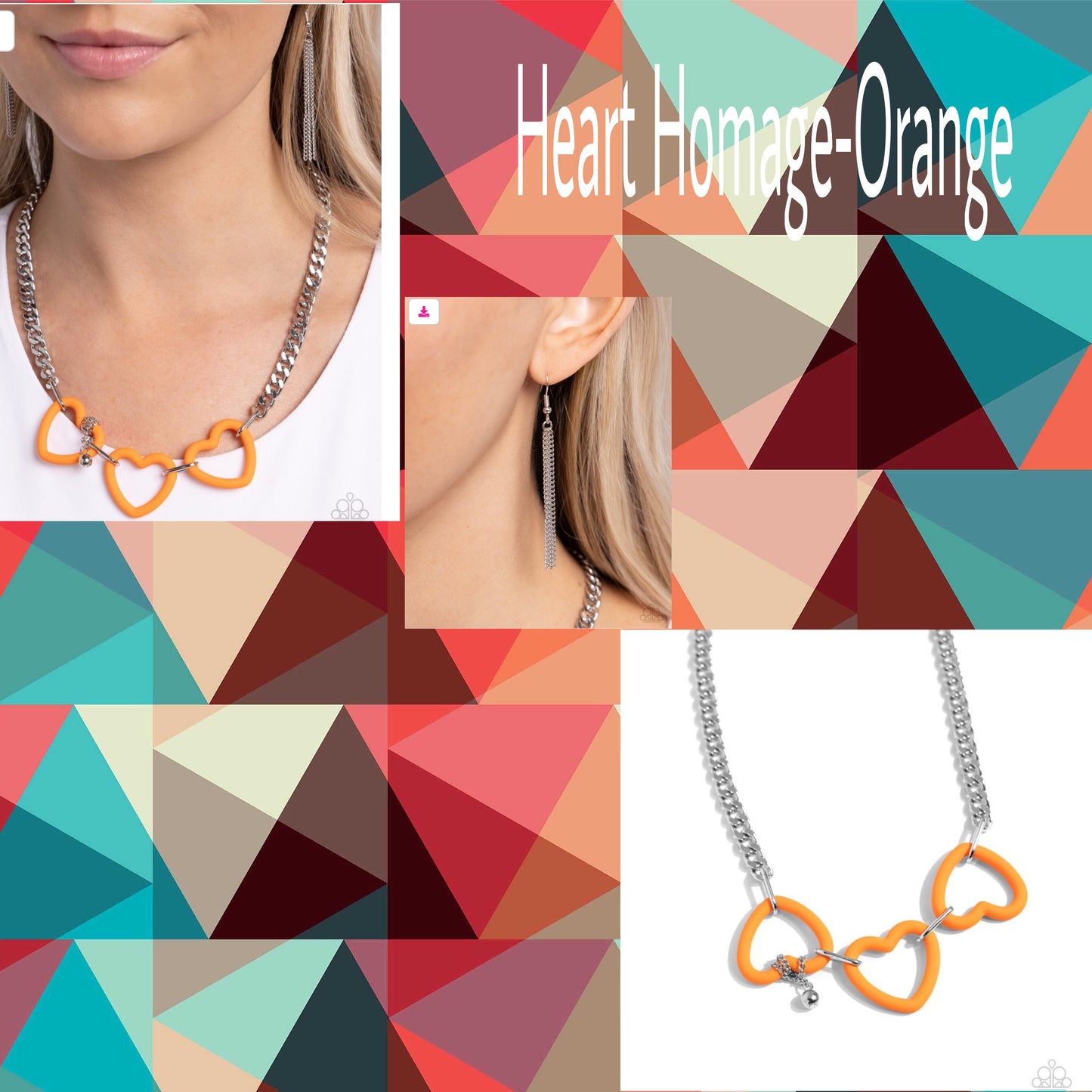 Heart Homage - Orange