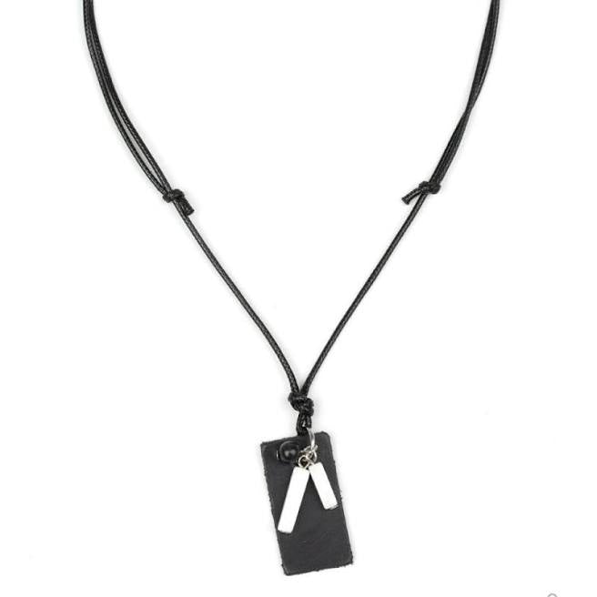 Explorer Edge White Urban Necklace