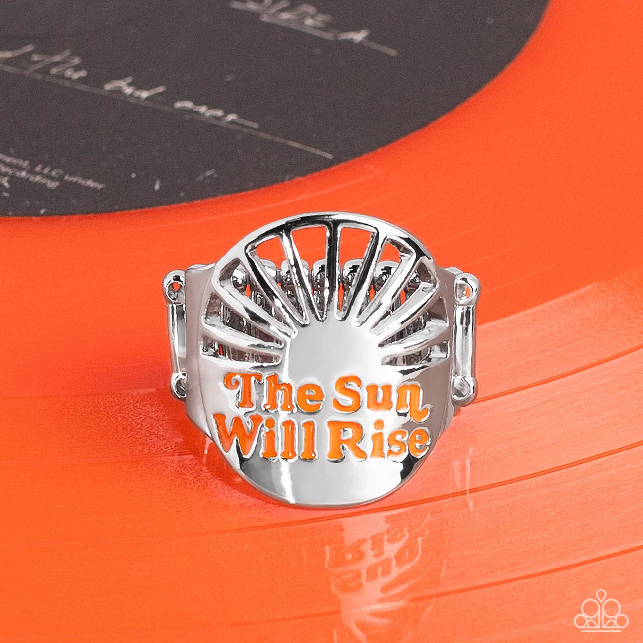 The Dawn After Tomorrow - Orange Paparazzi Ring (Pre-Order)