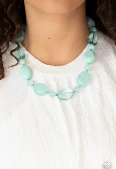 Staycation Stunner blue necklace