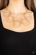 Paparazzi Necklace ~ Radiant Revolution - Gold