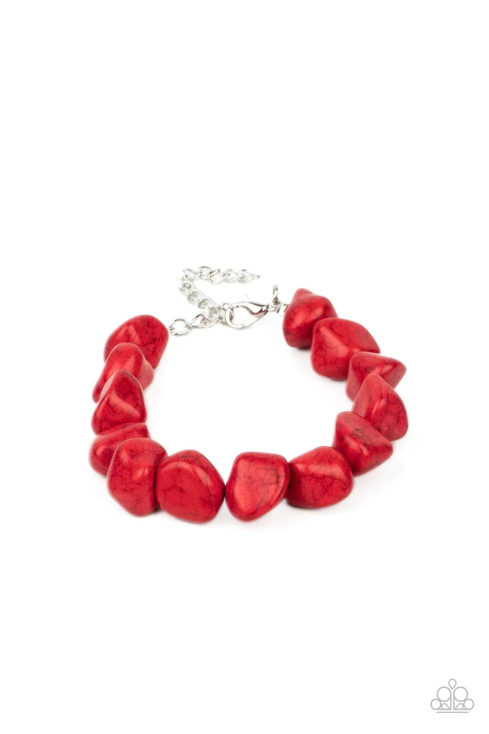 Prehistoric Paradise - Red Stone Bracelet