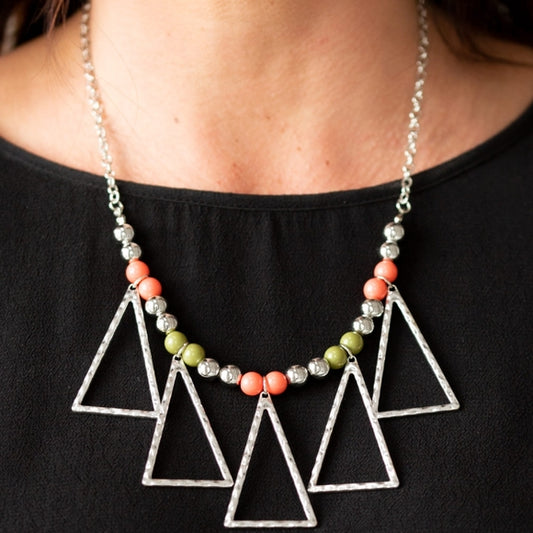 Paparazzi Terra Nouveau - Multi - Necklace & Earrings