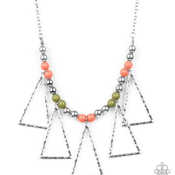 Paparazzi Terra Nouveau - Multi - Necklace & Earrings